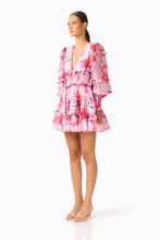 Load image into Gallery viewer, Fleuris Long Sleeve Mini Dress