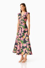 Load image into Gallery viewer, Eclore V-Neck Maxi Dress