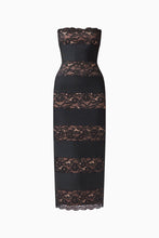 Load image into Gallery viewer, Emberly Strapless Lace Gown