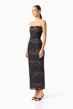 Load image into Gallery viewer, Emberly Strapless Lace Gown
