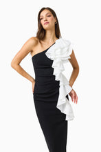 Load image into Gallery viewer, Valessa One Shoulder Midi