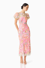 Load image into Gallery viewer, Nathalie Puff Sleeve Gown