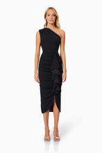 Load image into Gallery viewer, Jade One Shoulder Midi