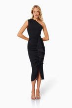 Load image into Gallery viewer, Jade One Shoulder Midi