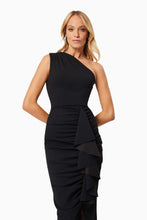 Load image into Gallery viewer, Jade One Shoulder Midi