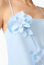 Load image into Gallery viewer, Reina Applique Gown in Sky Blue
