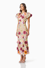 Load image into Gallery viewer, Astraea 3D Lace Maxi Dress