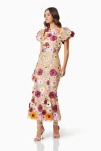 Load image into Gallery viewer, Astraea 3D Lace Maxi Dress