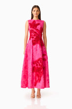 Load image into Gallery viewer, Florentia Textured Jacquard Maxi Dress