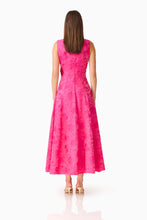 Load image into Gallery viewer, Florentia Textured Jacquard Maxi Dress