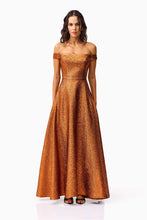 Load image into Gallery viewer, Sapphira Off The Shoulder Gown