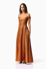 Load image into Gallery viewer, Sapphira Off The Shoulder Gown