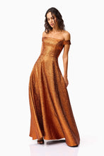 Load image into Gallery viewer, Sapphira Off The Shoulder Gown