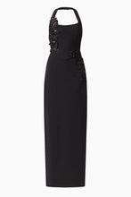Load image into Gallery viewer, Odelia Beaded Halter Neck Gown
