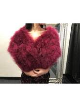 Load image into Gallery viewer, FUR CAPE TWO JADORE
