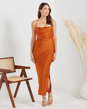 Load image into Gallery viewer, TS758 Rust Diane Dress
