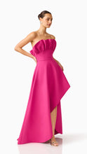 Load image into Gallery viewer, Liora Strapless Asymmetric Dress
