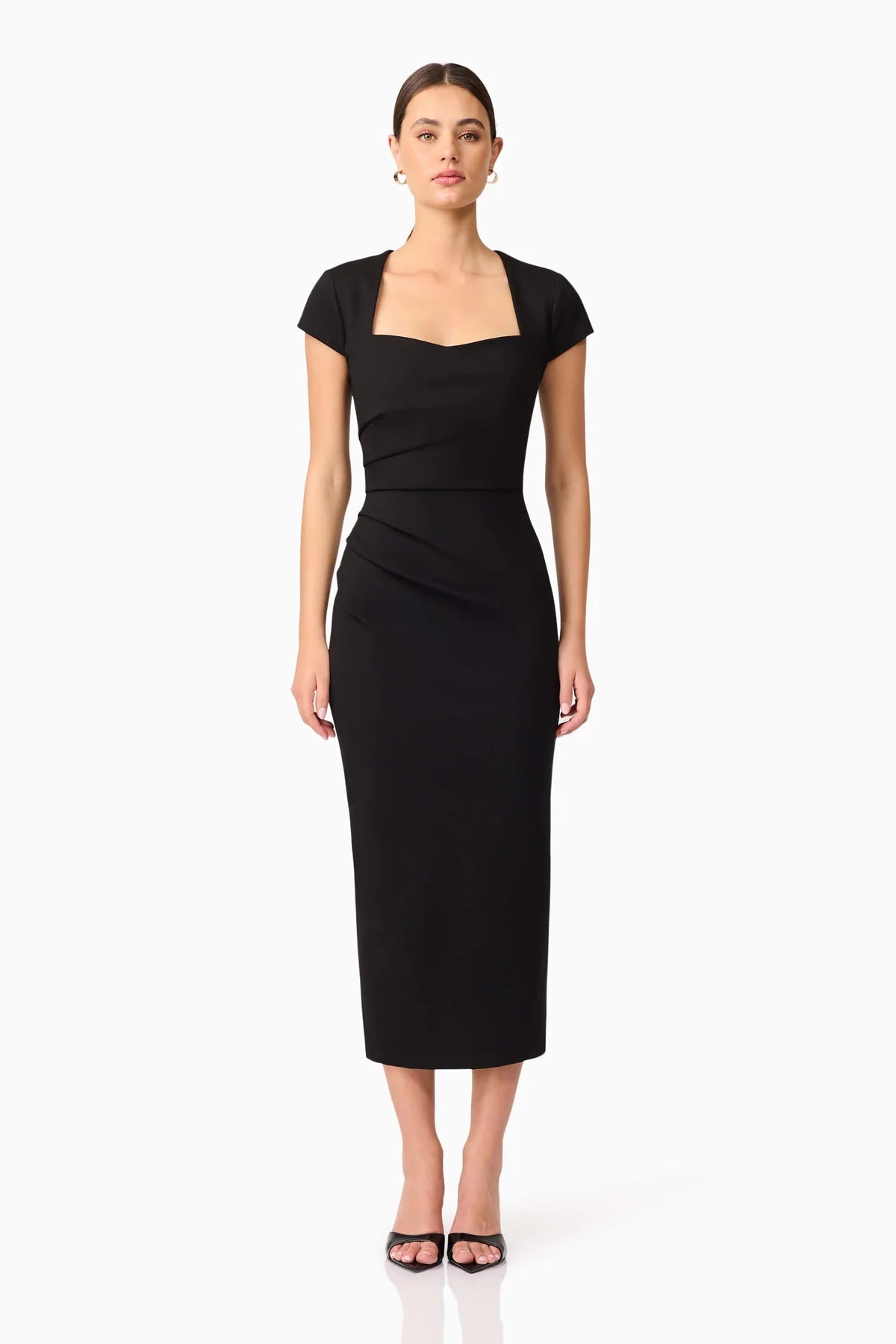 Alina Fitted Midi