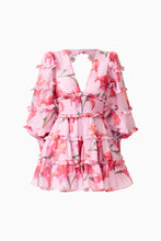 Load image into Gallery viewer, Fleuris Long Sleeve Mini Dress
