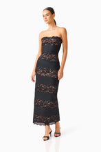 Load image into Gallery viewer, Emberly Strapless Lace Gown
