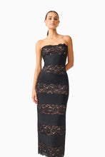 Load image into Gallery viewer, Emberly Strapless Lace Gown
