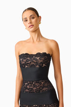Load image into Gallery viewer, Emberly Strapless Lace Gown
