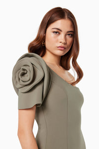 Electronica Rosette Gown