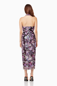 Stage Sequin Mesh Midi