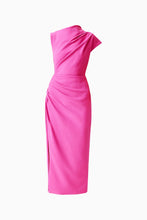 Load image into Gallery viewer, Chantal Asymmetrical Midi Dress
