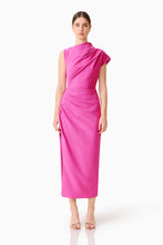 Load image into Gallery viewer, Chantal Asymmetrical Midi Dress
