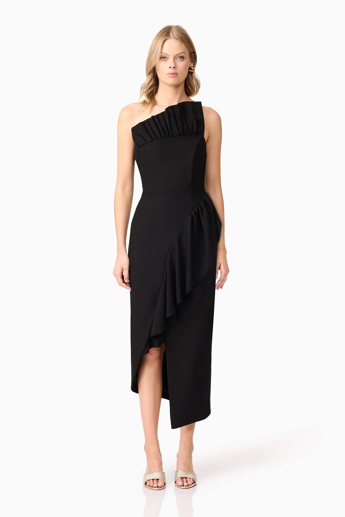 Ava Asymmetrical Midi