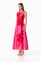 Load image into Gallery viewer, Florentia Textured Jacquard Maxi Dress

