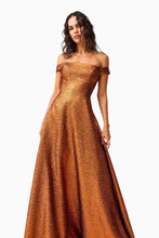 Load image into Gallery viewer, Sapphira Off The Shoulder Gown
