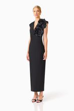 Load image into Gallery viewer, Noirette V-Neck Gown
