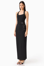 Load image into Gallery viewer, Odelia Beaded Halter Neck Gown
