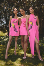 Load image into Gallery viewer, Laurentia Floral Applique Mini Dress

