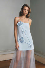 Load image into Gallery viewer, Reina Applique Gown in Sky Blue
