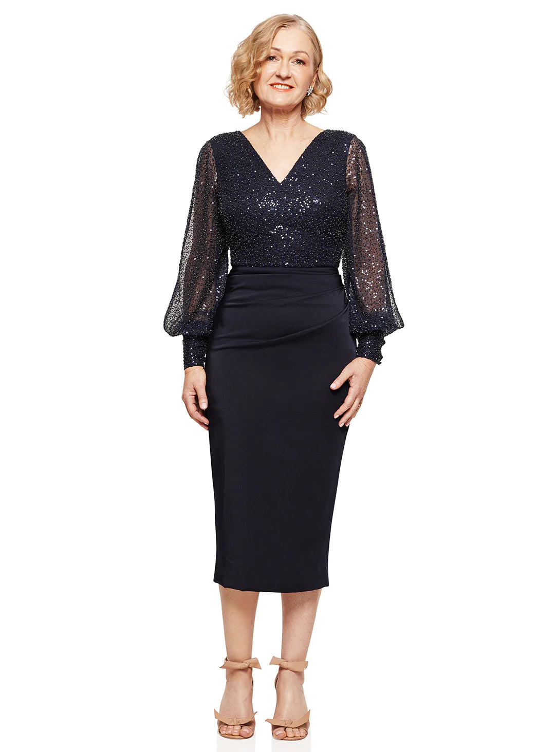 Lois Sleeved Midi