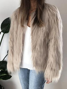 MARMONT FAUX FUR JACKET