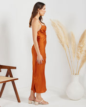 Load image into Gallery viewer, TS758 Rust Diane Dress
